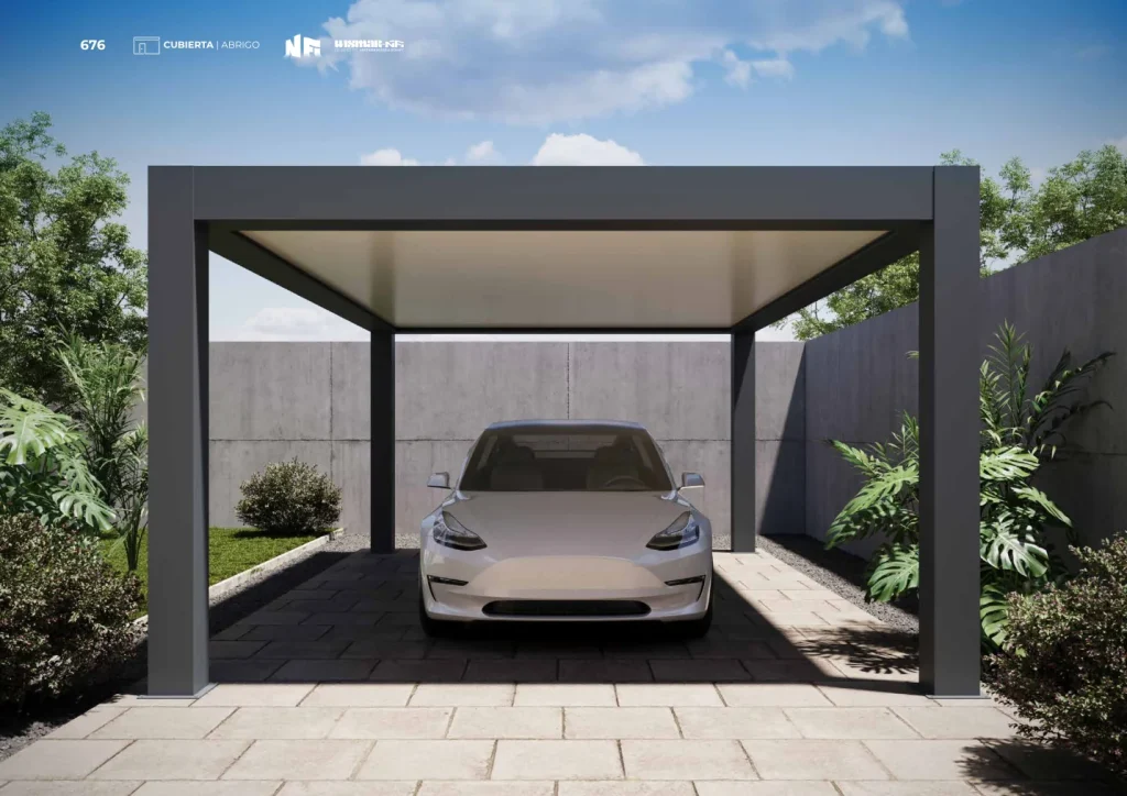 Carport titanium