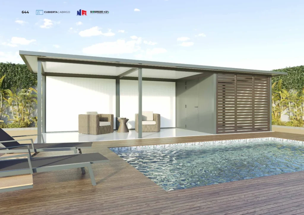 Cobertizo pool house